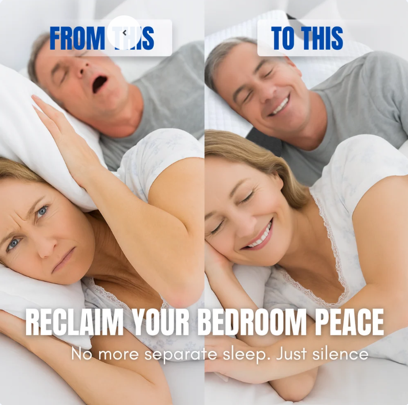 The Pillow That Silences Snoring - By Fixing Your Sleep Posture