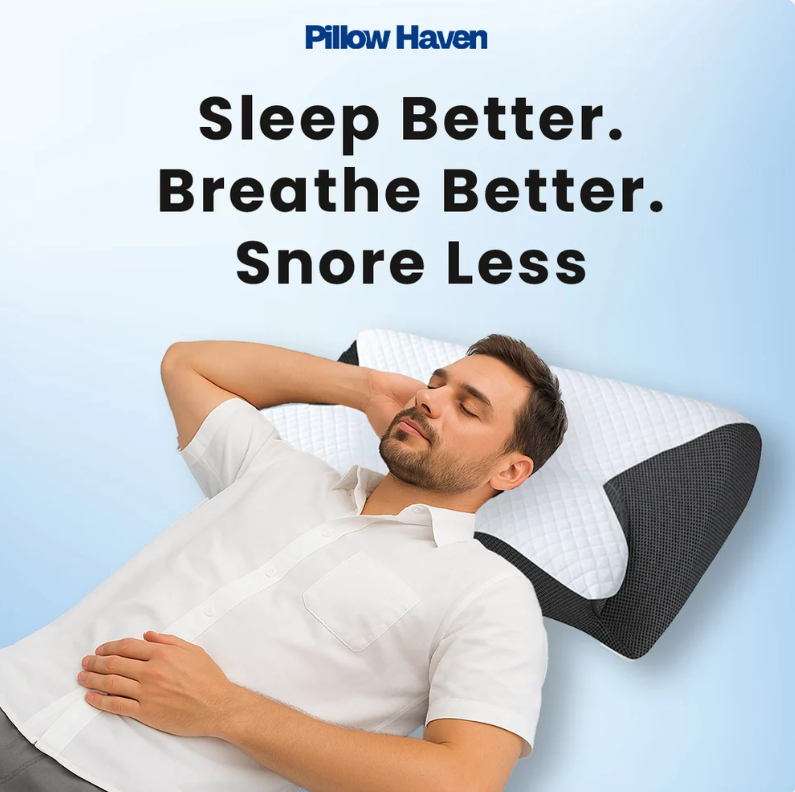 The Pillow That Silences Snoring - By Fixing Your Sleep Posture