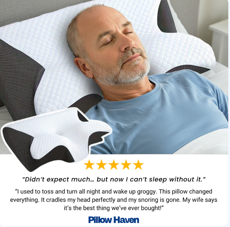 The Pillow That Silences Snoring - By Fixing Your Sleep Posture