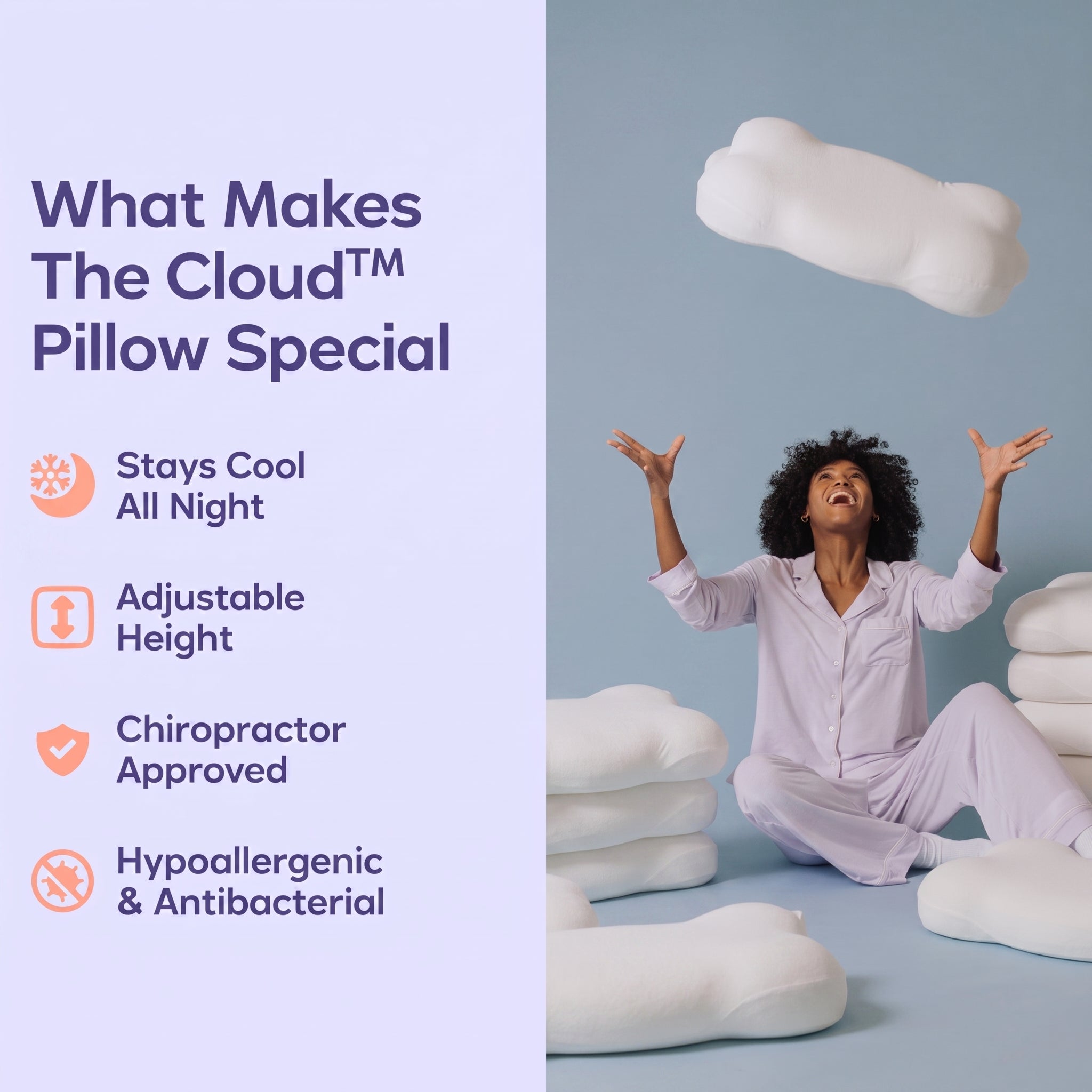 CloudAlign Pillow