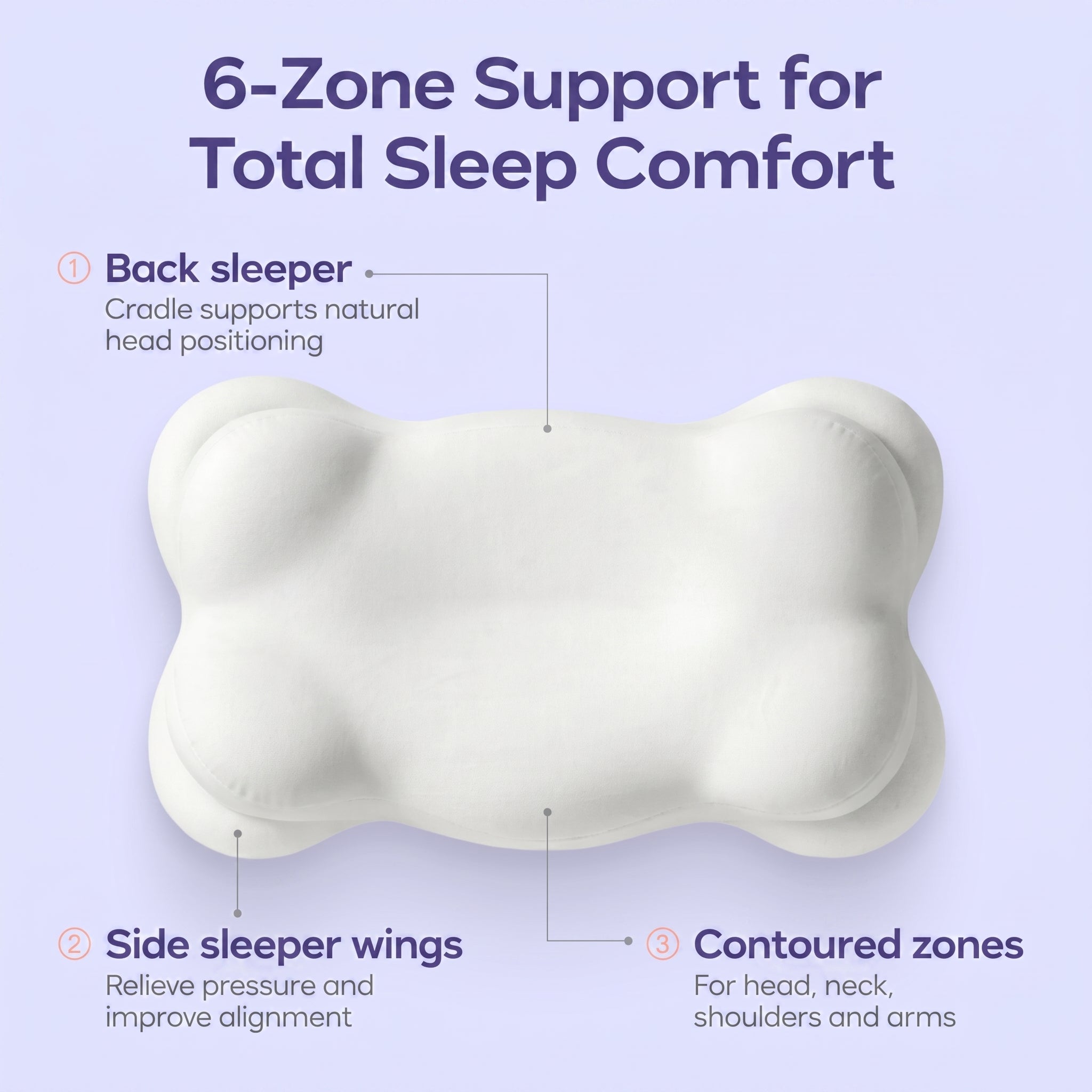 CloudAlign Pillow